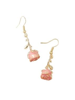 Delicate Looking Rose Earrings 💕
